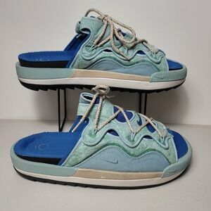 Nike Offline 2.0 Sandals Size 13 Mens Ocean Cube Marina Blue DJ6229 300